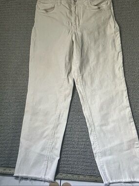 Kut from the Kloth Men's White Straight-Leg Chinos